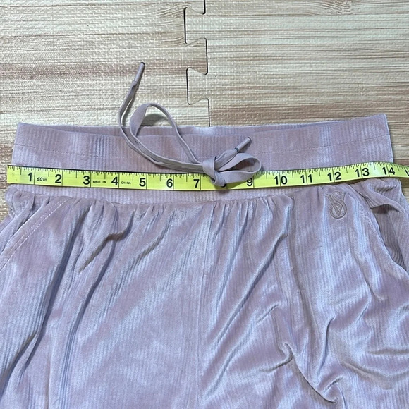 Victoria's Secret On Point Blush Velour Jogger Pants Women's Size Small - Picture 4 of 6